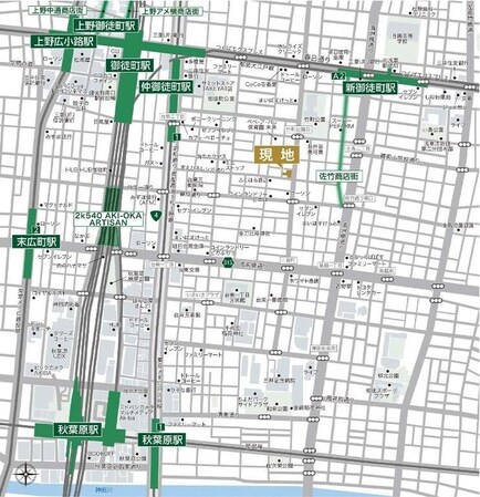 ルフォンプログレ上野御徒町の物件内観写真